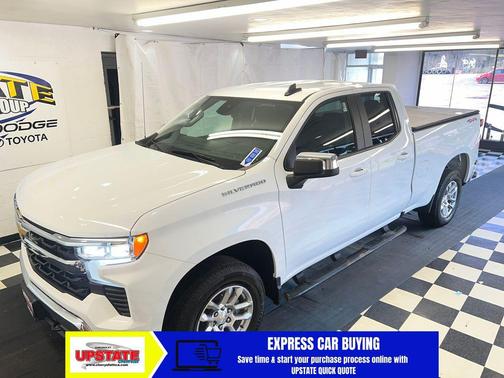 Summit White 2023 Chevrolet Silverado 1500 LT