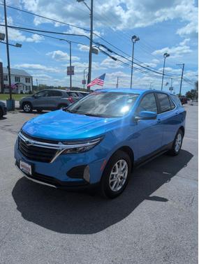 Riptide Blue Metallic 2024 Chevrolet Equinox 1LT