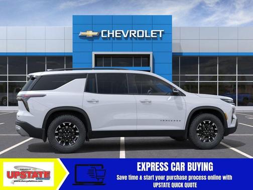 Polar White Tricoat 2026 Chevrolet Traverse AWD Z71
