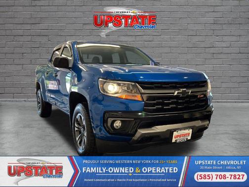 Bright Blue Metallic 2021 Chevrolet Colorado Z71