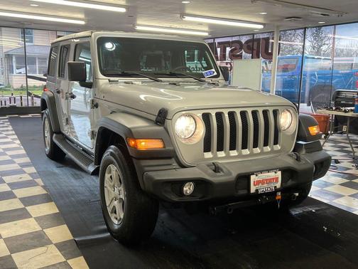 Silver Zynith Clearcoat 2023 Jeep Wrangler Sport S
