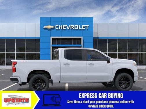 Summit White 2026 Chevrolet Silverado 1500 RST