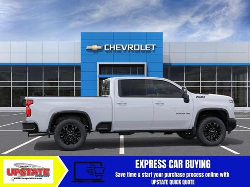 Summit White 2026 Chevrolet Silverado 2500 LTZ