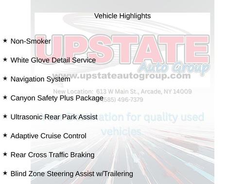 Onyx Black 2025 GMC Canyon Denali