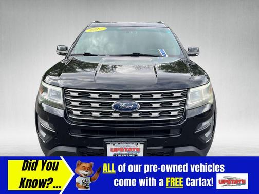 SHADOW BLACK 2017 Ford Explorer XLT