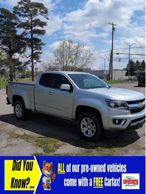 Silver Ice Metallic 2019 Chevrolet Colorado LT