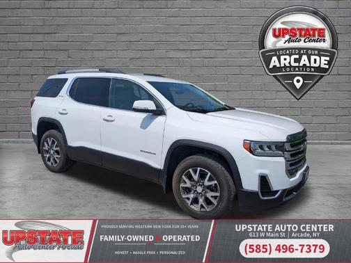 Summit White 2023 GMC Acadia AWD SLE