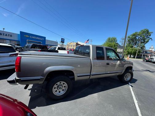 Pewter Metallic 2000 GMC Sierra 2500 SLE H/D