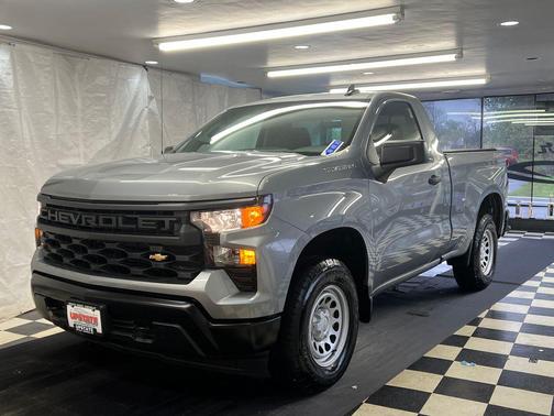 Sterling Gray Metallic 2025 Chevrolet Silverado 1500 WT