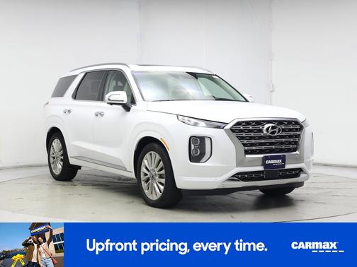 White 2020 Hyundai PALISADE Limited