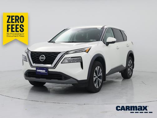 White 2021 Nissan Rogue SV