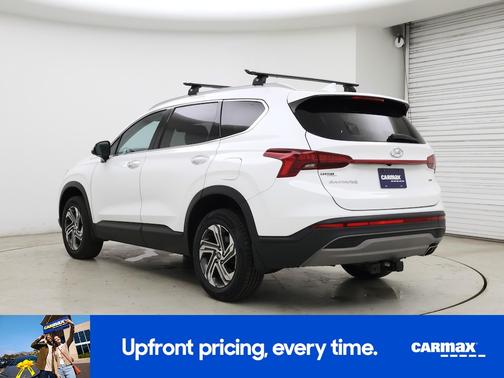 White 2023 Hyundai SANTA FE SEL