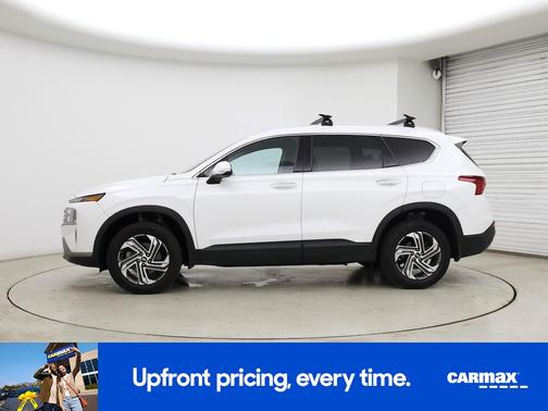 White 2023 Hyundai SANTA FE SEL