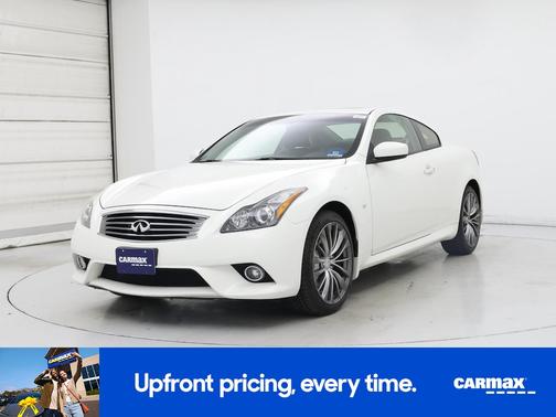 White 2014 INFINITI Q60 S
