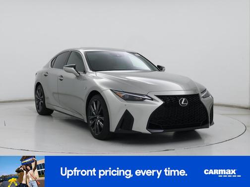 Silver 2021 Lexus IS 350 F-Sport
