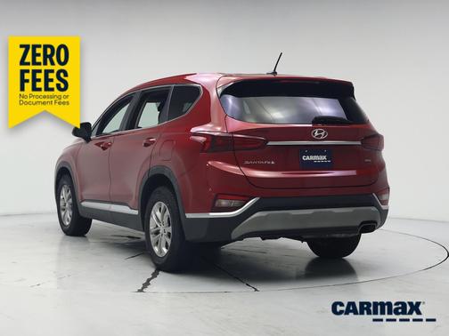 Red 2019 Hyundai SANTA FE SE