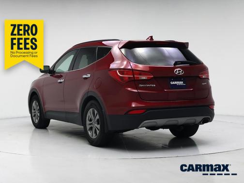 Red 2016 Hyundai Santa Fe Sport