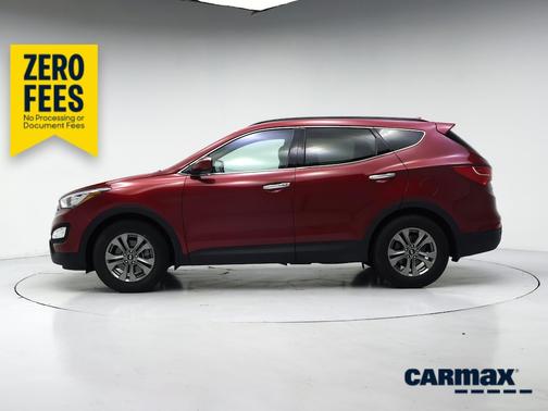 Red 2016 Hyundai Santa Fe Sport