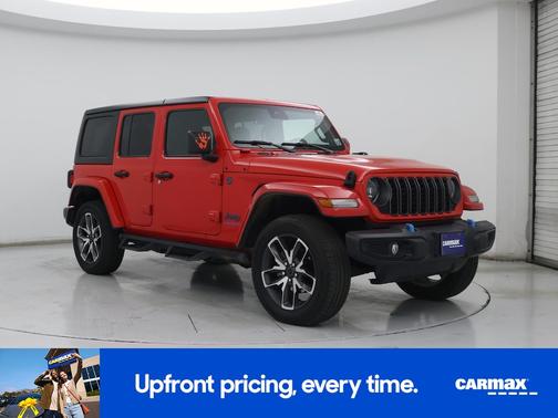 Red 2024 Jeep Wrangler 4xe Sport S