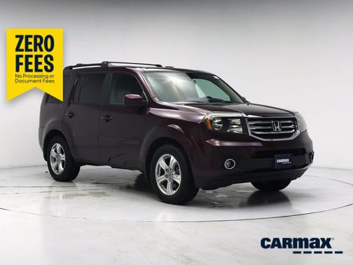 Red 2015 Honda Pilot EX-L
