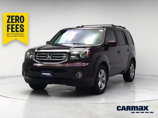 Red 2015 Honda Pilot EX-L