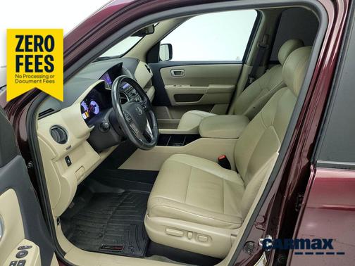 Red 2015 Honda Pilot EX-L
