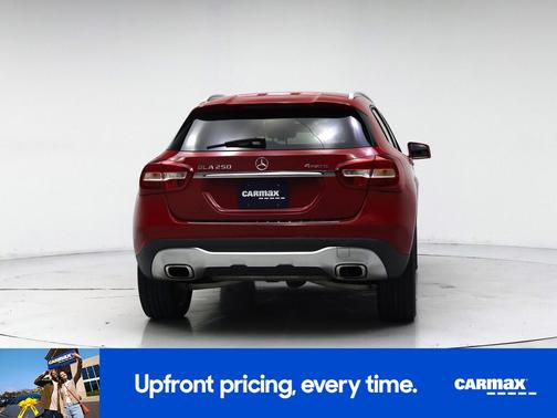Red 2018 Mercedes-Benz GLA 250