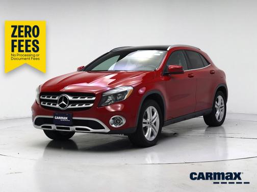 Red 2018 Mercedes-Benz GLA 250