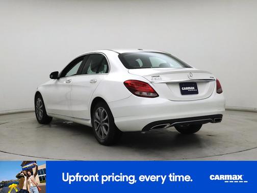 White 2018 Mercedes-Benz C-Class