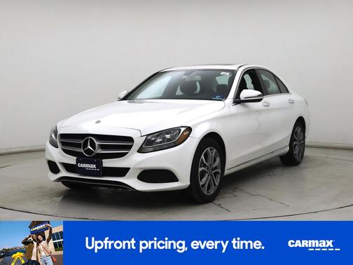 White 2018 Mercedes-Benz C-Class