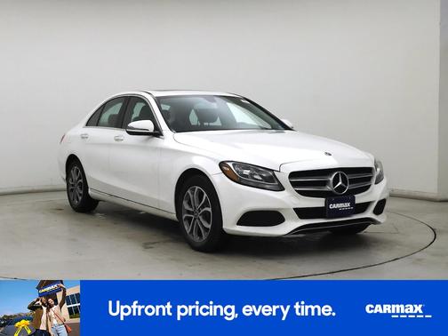 White 2018 Mercedes-Benz C-Class