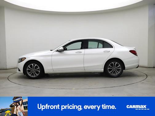 White 2018 Mercedes-Benz C-Class