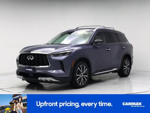 Blue 2022 INFINITI QX60 Sensory