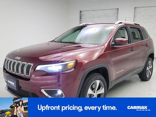 Burgundy 2020 Jeep Cherokee Limited