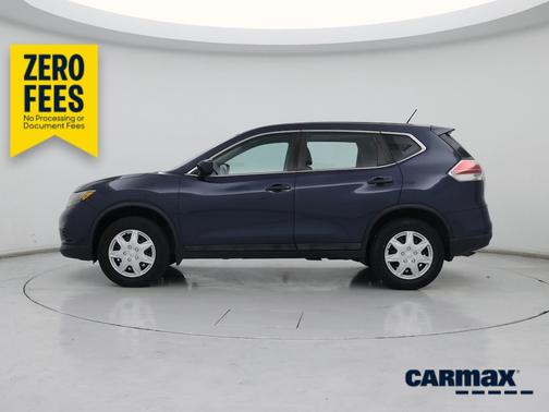 Blue 2016 Nissan Rogue S