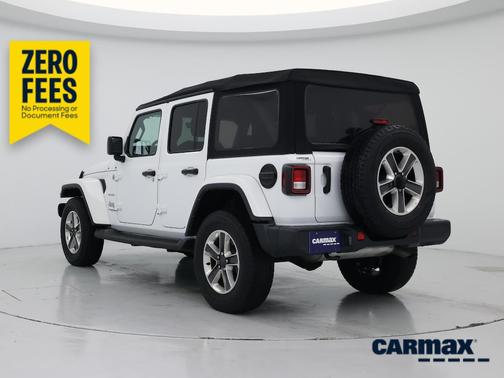 White 2022 Jeep Wrangler Unlimited Sahara