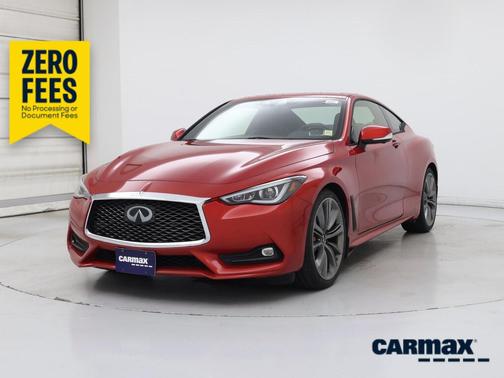 Red 2018 INFINITI Q60 Red Sport 400