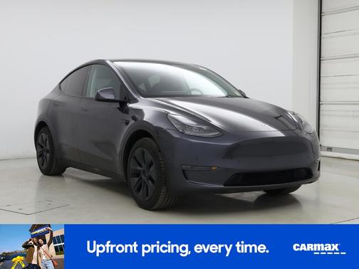 Gray 2025 Tesla Model Y Long Range