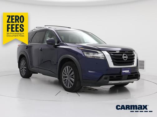 Blue 2023 Nissan Pathfinder SL