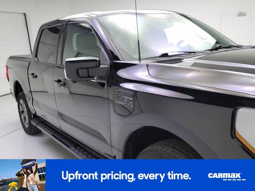 Black 2022 Ford F-150 Lightning Lariat