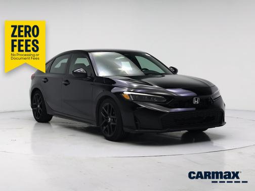 Black 2025 Honda Civic Sport