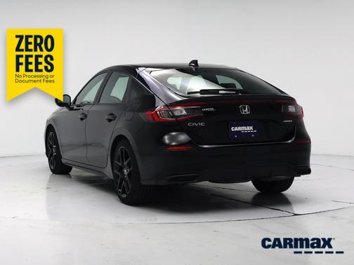 Black 2025 Honda Civic Sport