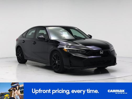 Black 2025 Honda Civic Sport