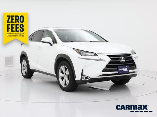White 2017 Lexus NX 200t
