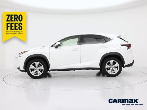 White 2017 Lexus NX 200t