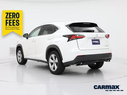 White 2017 Lexus NX 200t