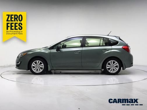 Green 2015 Subaru Impreza 2.0I Premium