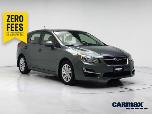 Green 2015 Subaru Impreza 2.0I Premium