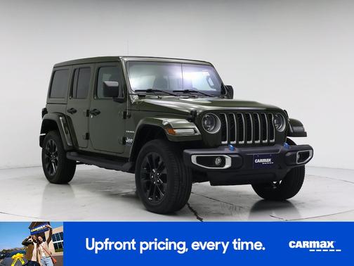 Green 2023 Jeep Wrangler 4xe Unlimited Sahara