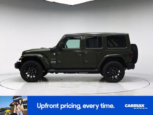 Green 2023 Jeep Wrangler 4xe Unlimited Sahara